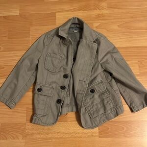 Mexx kids, boys size 3-4 grey sports jacket.